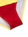 [Pre-Sale] Multicolor 1970s Colorblock Stripes One-Shoulder Swimsuit