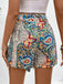 Elegant 1970s Vintage Floral Shorts 6