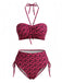 Rose Red 1940s Swimsuit