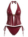 Red 1940s Swimsuit