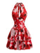 1980s Halter Tie Waist Dress 6