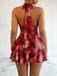 1980s Halter Tie Waist Dress 9