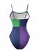 Green 1980s One Piece Bikini Set 2