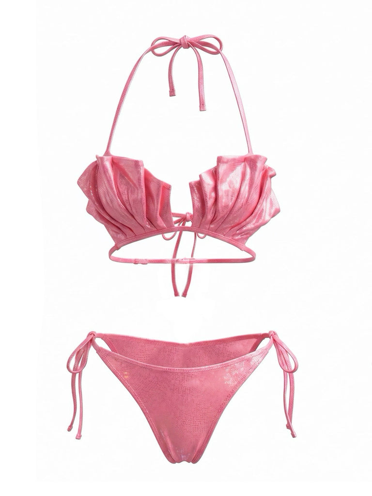 1980s Two Piece Bikini Set