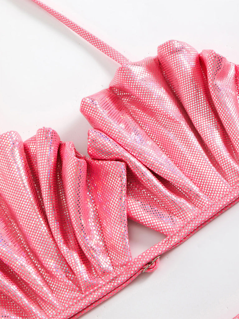 1980s Two Piece Bikini Set 4