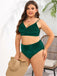 [Plus Size] Elegant 1950s Vintage Classic Swimsuit 9