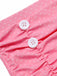 [Pre-Sale] Pink 1940s Floral Cross Halter Swimsuit