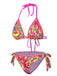 1970s Vintage Hippie Pattern Bikini Set