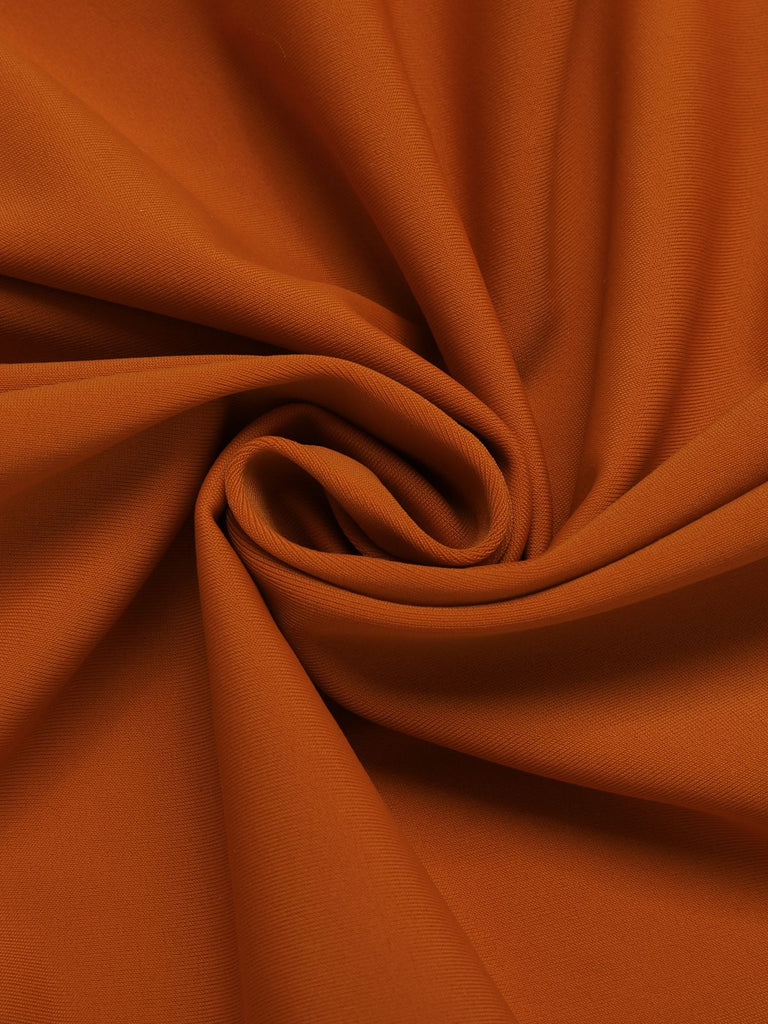 Skin & Orange 1940s Ruffle Cutout Swimsuit