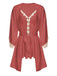 1950s Lace Spaghetti Strap Sleepwear