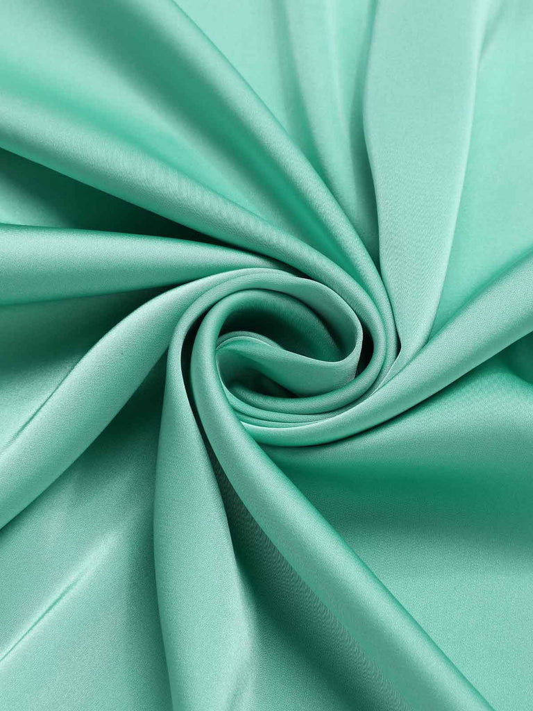 [Pre-Sale] Green & Purple 1950s Lace Patchwork Straps Nightgown