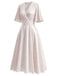 [Pre-Sale] Cream Color 1950s Floral Lace Nightgown 4
