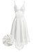 [Pre-Sale] White 1940s Lace Vintage Classic Nightgown