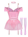 Pink 1960s Vintage Two Piece Set 2