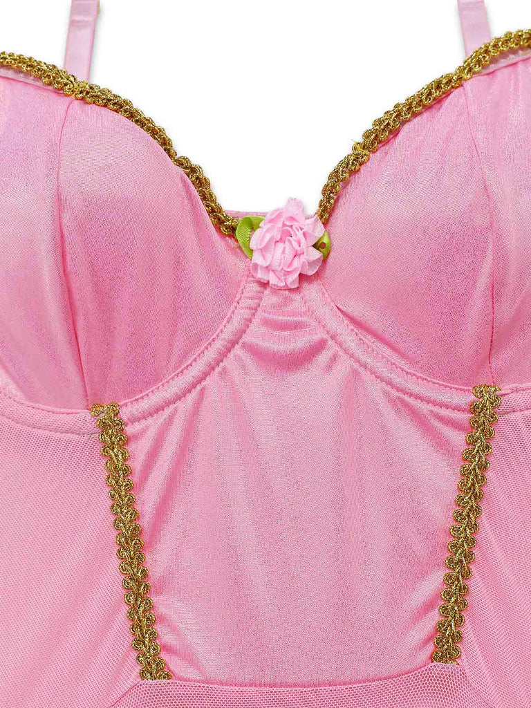 Pink 1960s Vintage Two Piece Set 3