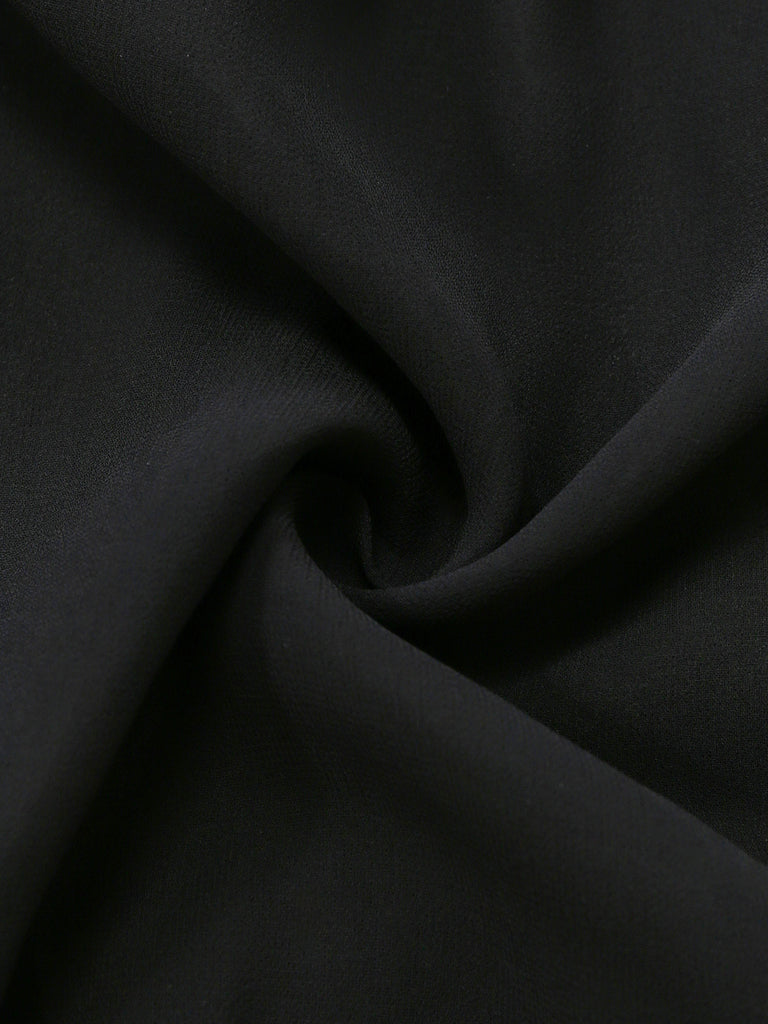 Black 1970s Vintage Nightgown 4