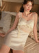 Green 1950s Lace Satin Nightgown 5