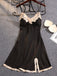 1930s Satin Lace Trim Slip Nightgown