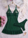Black 1950s Polka Dot Nightgown 4