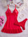 Black 1950s Polka Dot Nightgown 8
