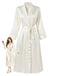 1950s Lace Satin Nightgown 1