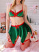 Green 1960s Christmas Nightgown 10
