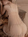 Sheer Mesh Bow Deep V Babydoll Nightgown 6