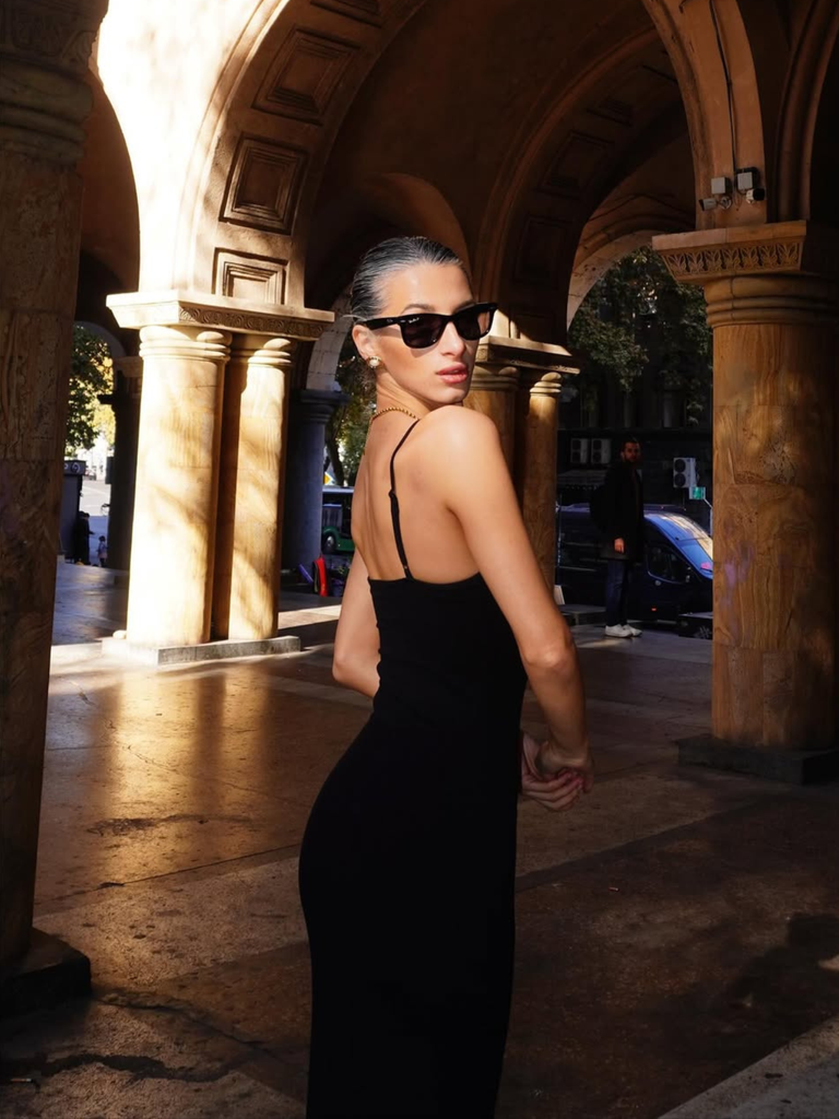 Black 2-in-1 Shapewear Slip Dress