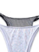 Silver 1980s Halter Shimmer Fake Two-Piece Bikini Set | vintage swimwear, retro swimsuit, pin-up style - perfect for retro fashion enthusiasts