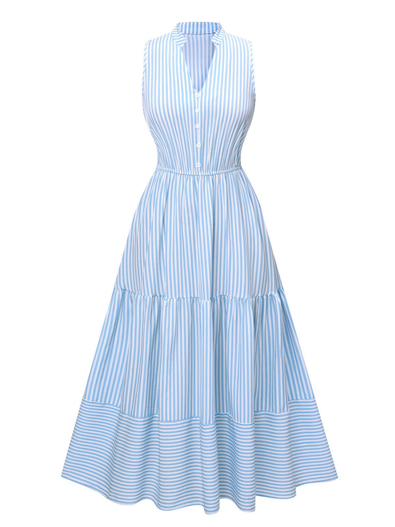 pale blue vintage dress Baby Beaded Prom Dresses 20s Evening 20056 No Stretch Closure Type Vintage 1950s Blue Voile Cocktail