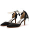 Solid Color Satin Pointed Toe Heels: timeless vintage elegance she makes her own