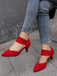 Solid Pointed Toe Suede Kitten Heels — vintage style that transcends decades