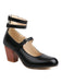 Solid Round Toe Chunky High Heels: timeless style reimagined
