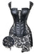 Steampunk Leather Gothic Lace Corset: timeless style reimagined