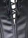 Steampunk Leather Gothic Lace Corset: timeless style reimagined