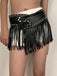 Steampunk Rivet Tassel Skirt Belt - vintage skirt, retro style