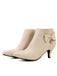 Stiletto Heel Pointed Suede Ankle High Heels - vintage shoes, retro heels