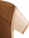 Suede Knee Lace-Up Block Heel Boots, vintage fashion, retro style - perfect for women who love vintage and retro fashion