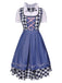 Traditional Oktoberfest Bavarian Carnival Dirndl Dress, vintage dress, retro fashion - perfect for women who love vintage and retro fashion