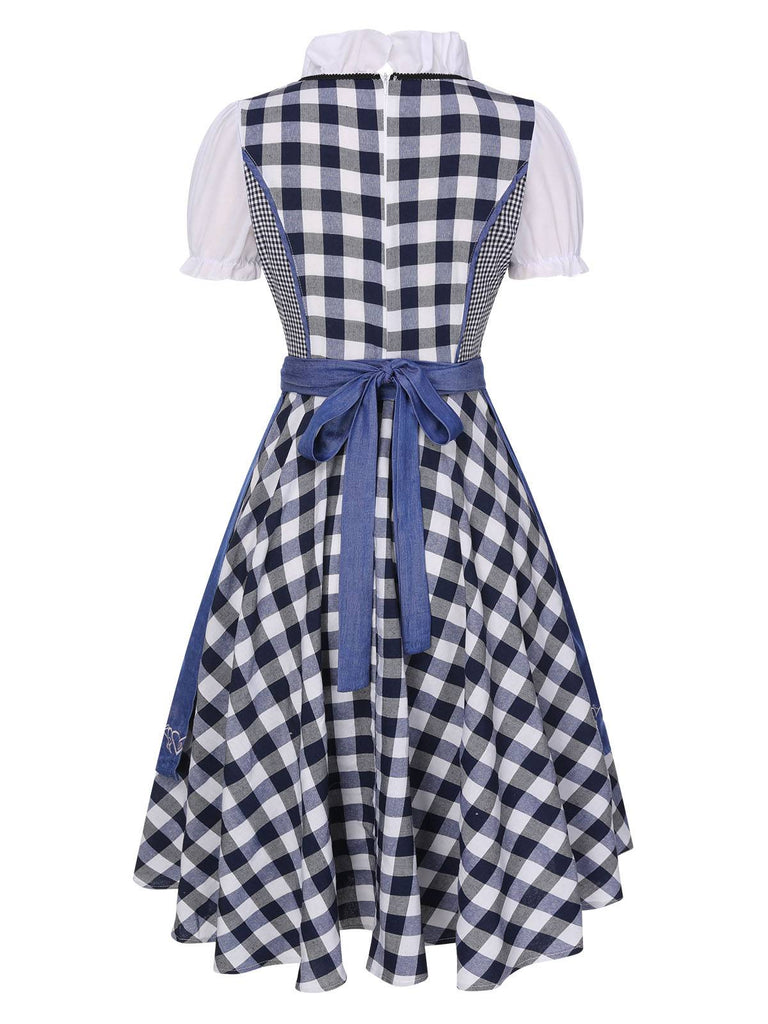 Traditional Oktoberfest Bavarian Carnival Dirndl Dress, vintage dress, retro fashion - perfect for women who love vintage and retro fashion