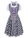 Traditional Oktoberfest Bavarian Carnival Dirndl Dress, vintage dress, retro fashion - perfect for women who love vintage and retro fashion