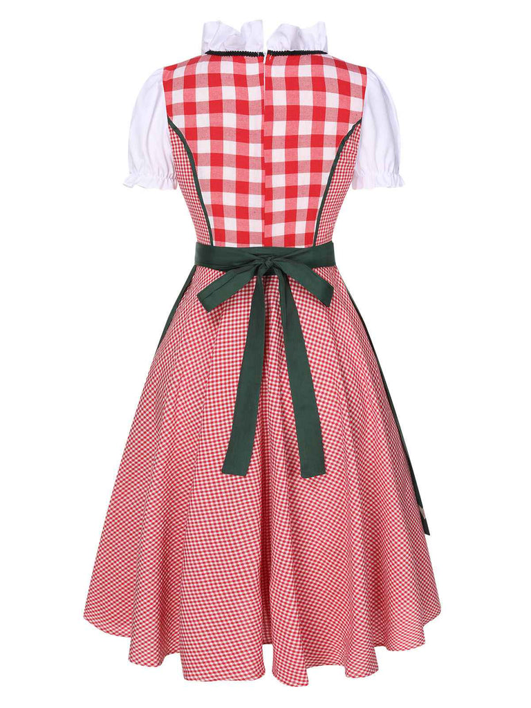 Traditional Oktoberfest Bavarian Carnival Dirndl Dress, vintage dress, retro fashion - perfect for women who love vintage and retro fashion
