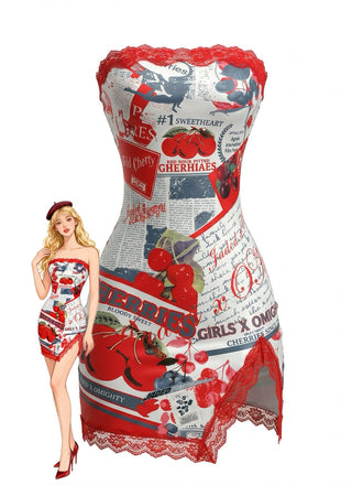 True Red 1960s Dress Dress