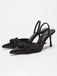 Vintage 3D Pointed-Toe High Heel Pumps - vintage fashion, retro style, classic elegance for vintage lovers