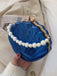 Vintage 3D Seashell Transparent Pearl Chain Bag - vintage fashion, retro style