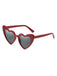 Vintage Alloy Temple Heart Frame Sunglasses — vintage elegance for the modern woman