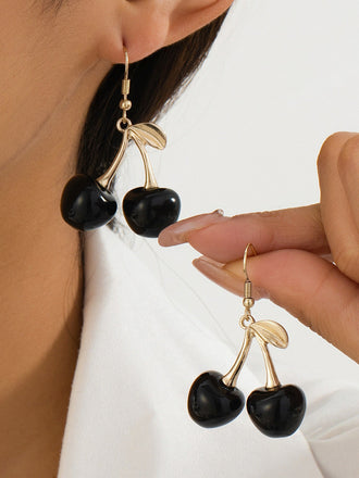Black 无 Earrings
