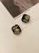 This Vintage Black & Gold Cubic Flower Earrings carries 1950s stories waiting to be told