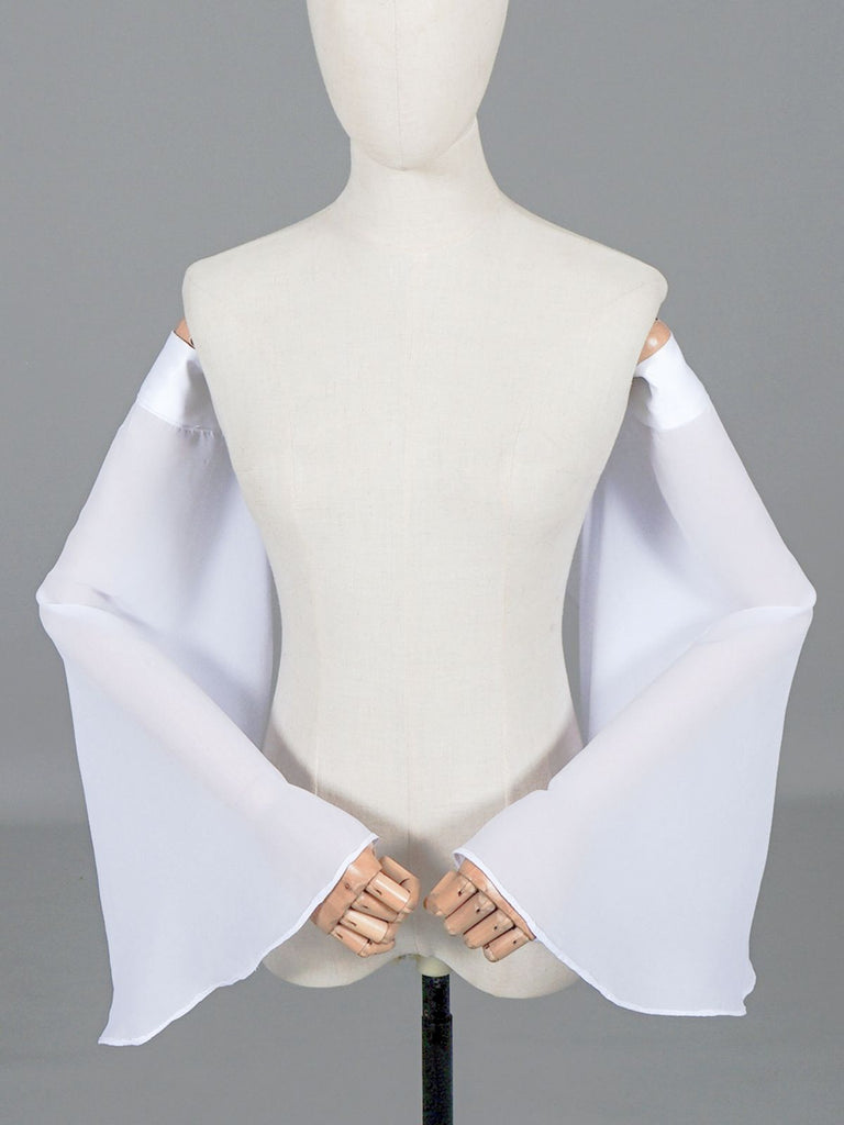 Vintage Chiffon Trumpet Sleeve Accessories — 1950s style that transcends decades