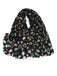 Vintage Christmas Cartoon Printed Silk Scarf - vintage fashion, retro style